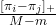 \frac{ [\pi_{i}-\pi_{j}]_+}{M-m}