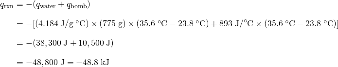 5.2 Calorimetry – Chemistry