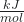 Rendered by QuickLaTeX.com \frac{kJ}{mol}