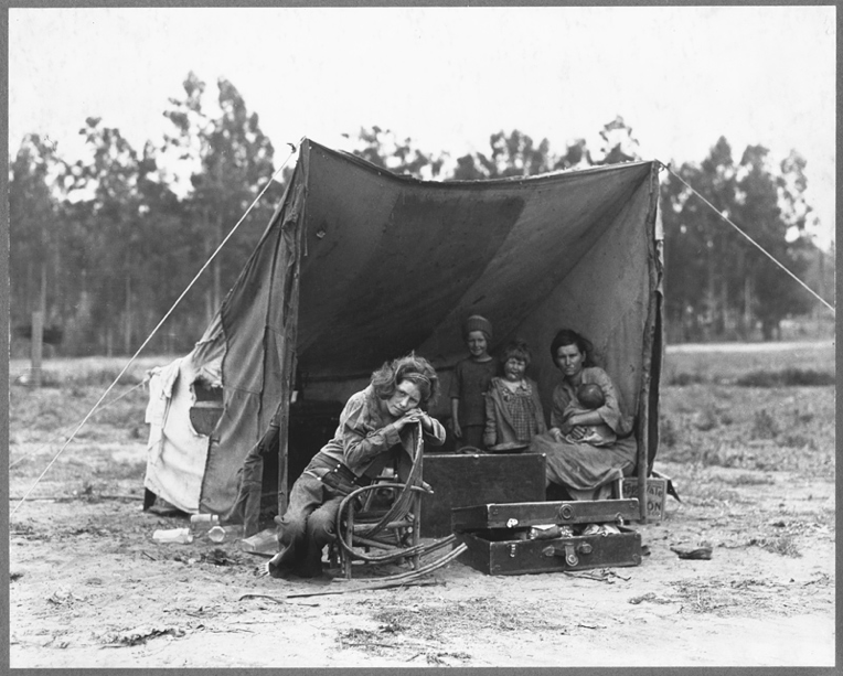 Family during the Depression