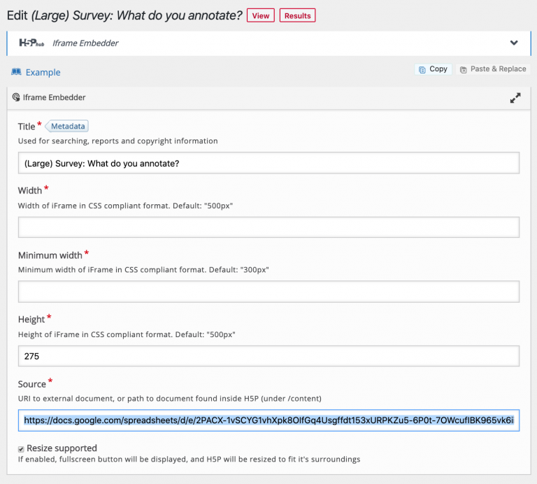 How-To Guide: Embed Google Poll and Results Into Pressbooks – OER ...