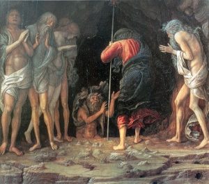 tableau du Christ par Mantegna