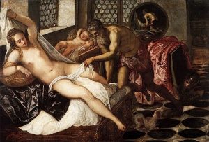 Jacopo Tintoretto, Venus, Mars and Vulcan (c. 1551)