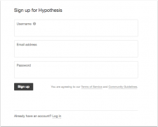 hypothesis registration