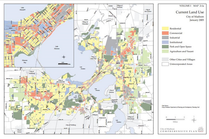 Map of City of Madison