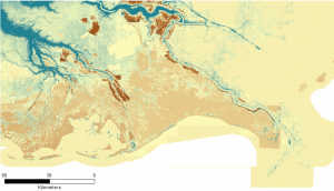 Lidar-derived elevation dataset for New Orleans