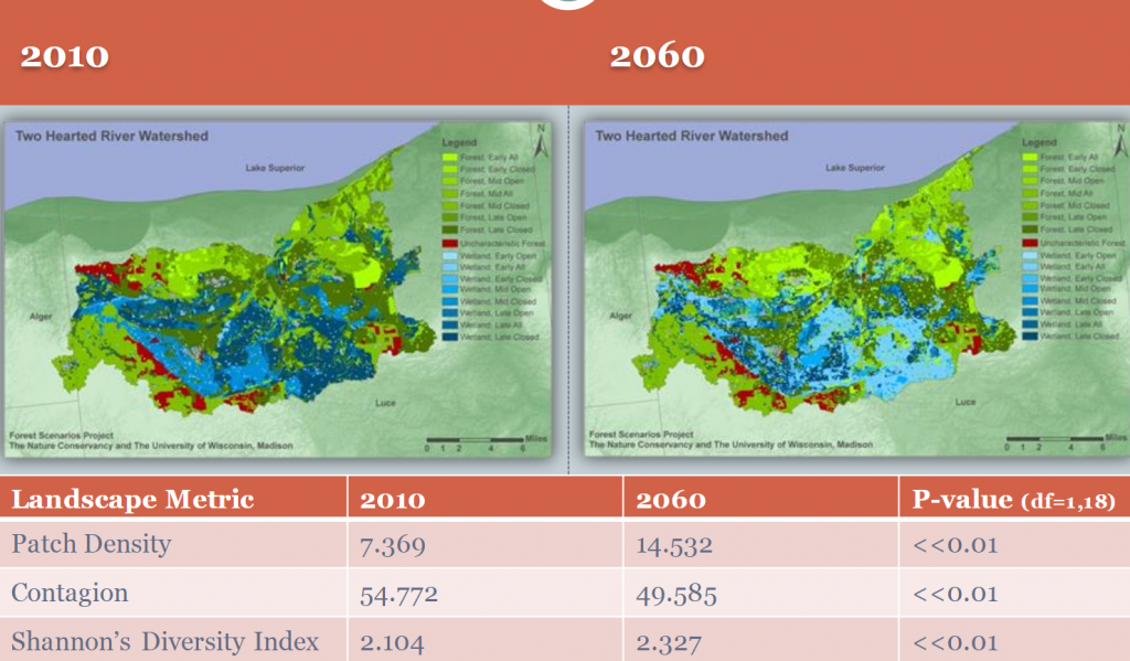 figures from author’s Forest Scenarios study