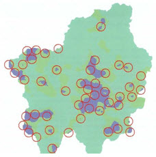 Territory separated core