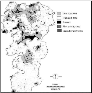 Priority site map