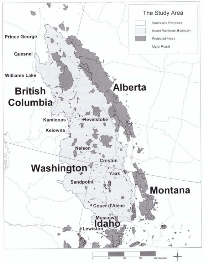 Map of study area