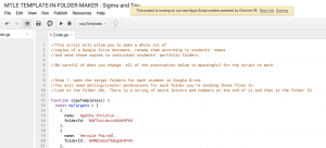 G-Suite Script: Send Google Doc to Multiple Student Portfolio Folders ...