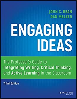 Book cover to Engaging Ideas: The Professor's Guide to Integrating Writing, Critical Thinking, and Active Learning in the Classroom