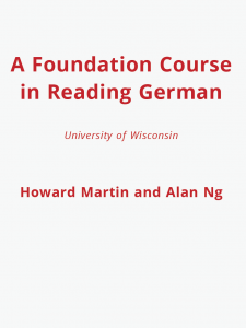 A Foundation Course in Reading German book cover