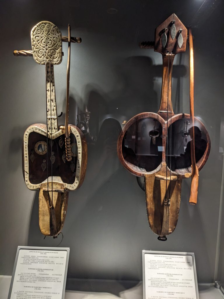 Two Kazakh musical instruments