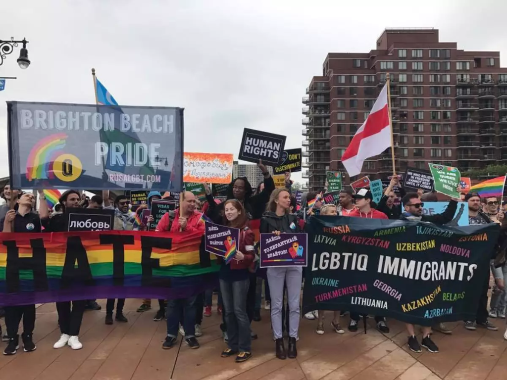 Brighton Beach Pride Parade in Brooklyn, NY